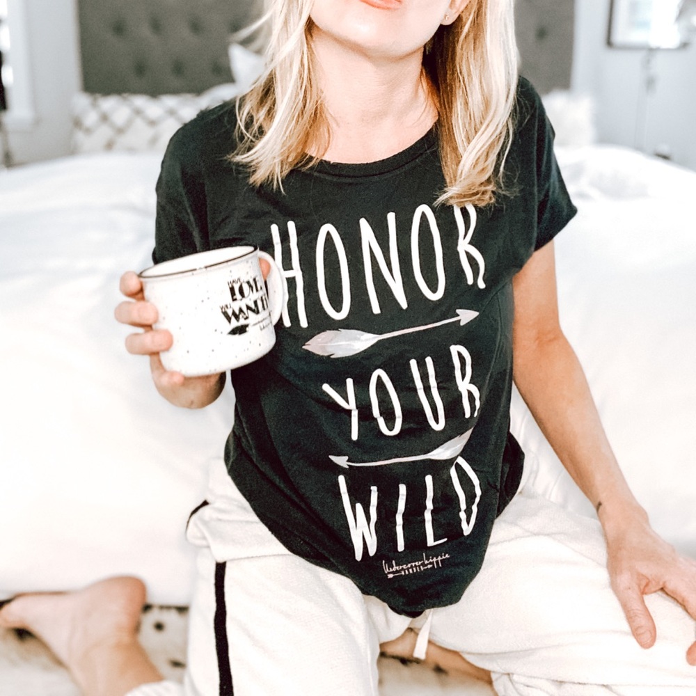 Honor Your Wild. Boho T shirt
